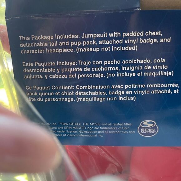 NWT Marshall Paw Patrol Halloween Costume - Picture 2 of 4